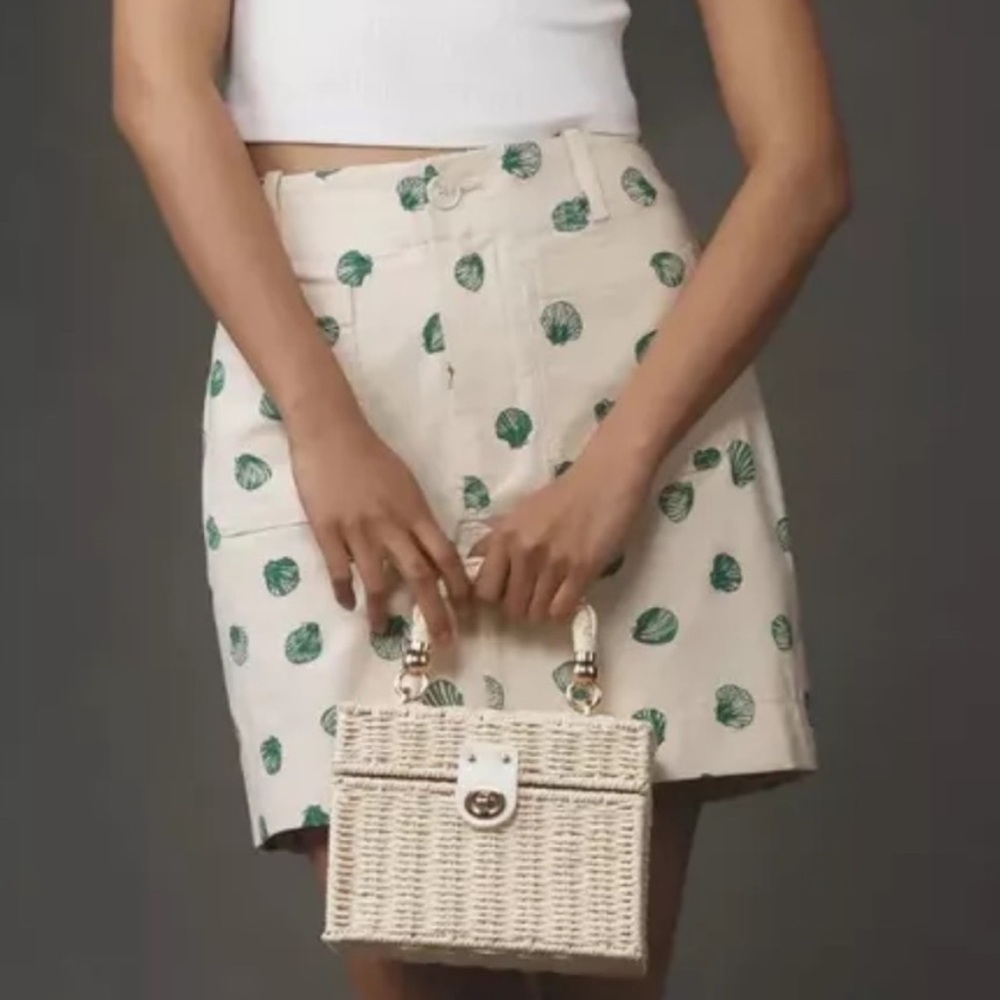 Maeve collets shell skirt nwt